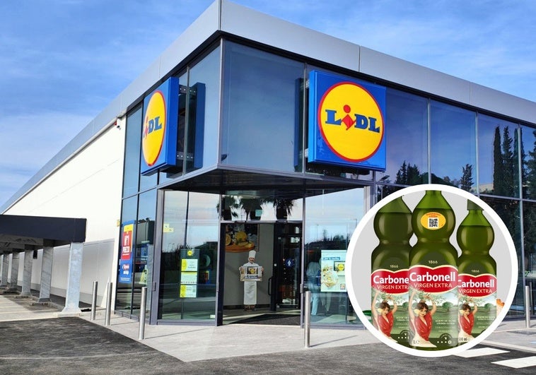 Competencia para: ofertón de Lidl en aceite de oliva virgen extra Carbonell